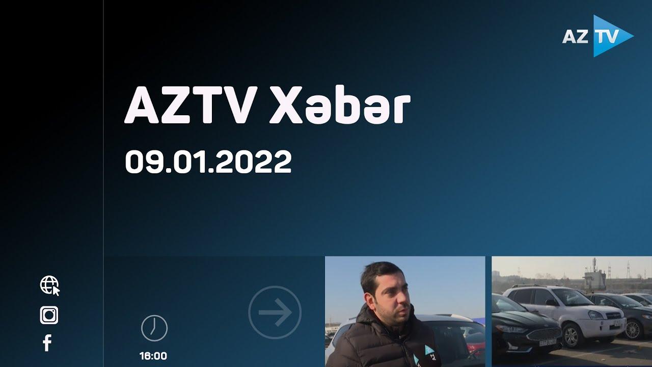 AZTV Xəbər 16:00 | 09.01.2022