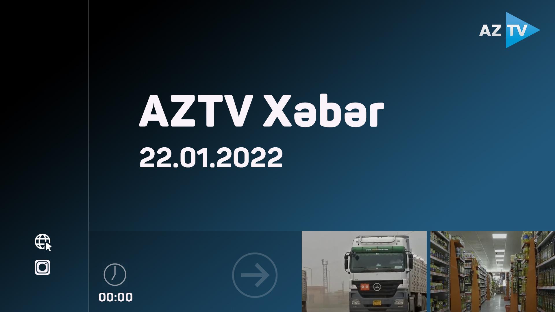 AZTV Xəbər 00:00 | 22.01.2022