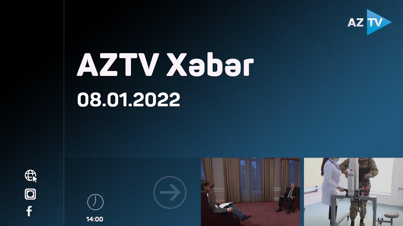 AZTV Xəbər 14:00 | 08.01.2022