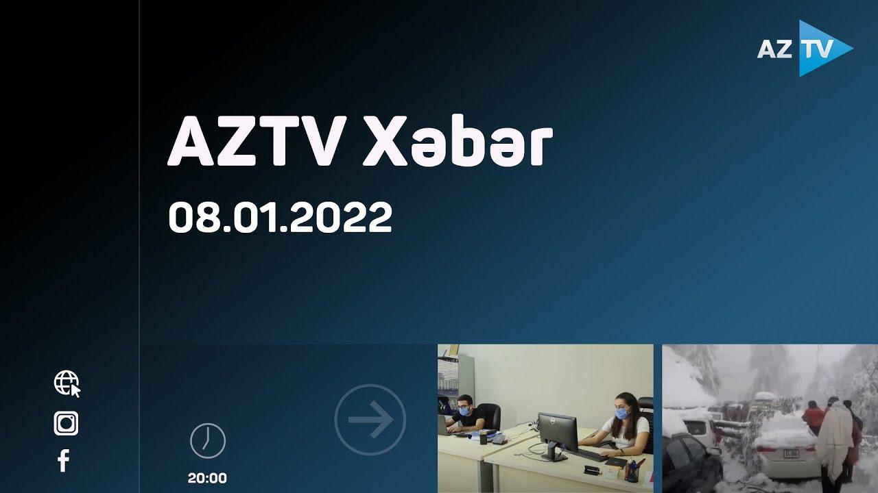 AZTV Xəbər 20:00 | 08.01.2022